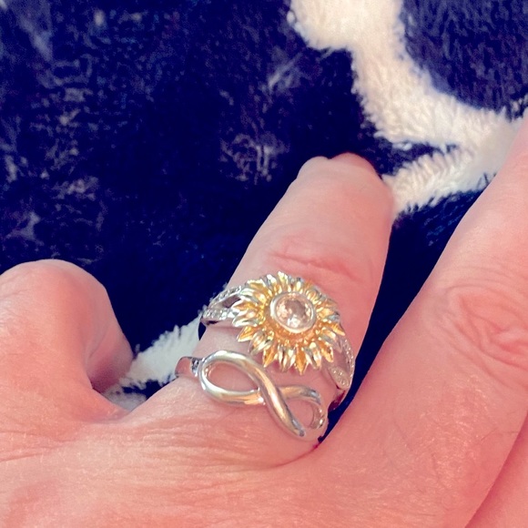 ❤️Valentines Day-Infinity Rings 925 SS & Rose Gold - Picture 15 of 15